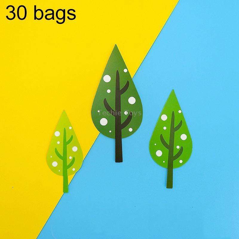 30 Bags Forest Tree Cake Insert Card Flag Insert Baking Decoration Birthday Cake Card Insert Cake De