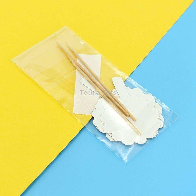 30 Bags Forest Tree Cake Insert Card Flag Insert Baking Decoration Birthday Cake Card Insert Cake De