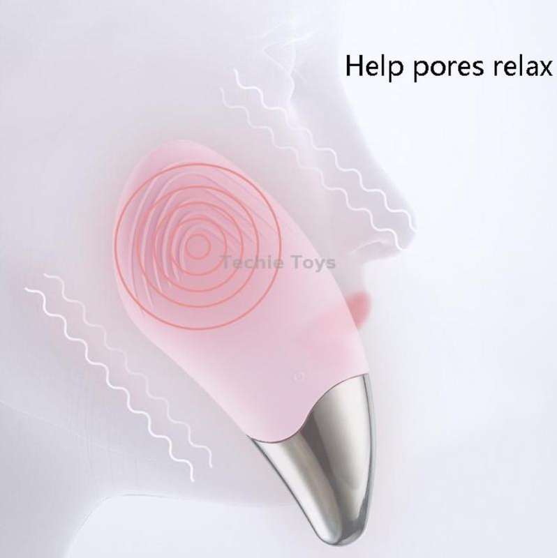 Ultrasonic Vibration Facial Cleansing Apparatus Multifunctional Electric Facial Washing Brush, Colou
