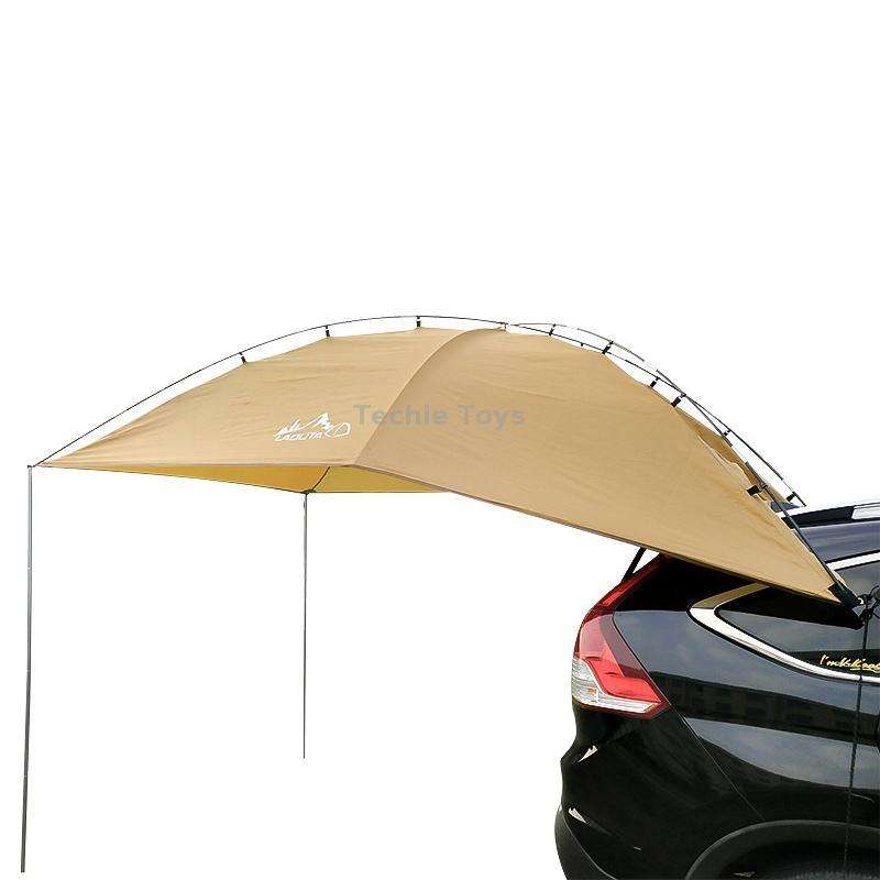 LADUTA Outdoor Self-Driving Tour Barbecue Camping Car Side Tent Car Tail Extension Tent Supplies(Pai