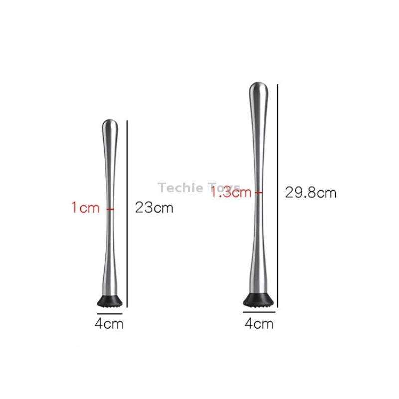 Fruit Crushed Popsicles Crushed Ice Hammer Bartender Mashed Sticks, Specification: Large