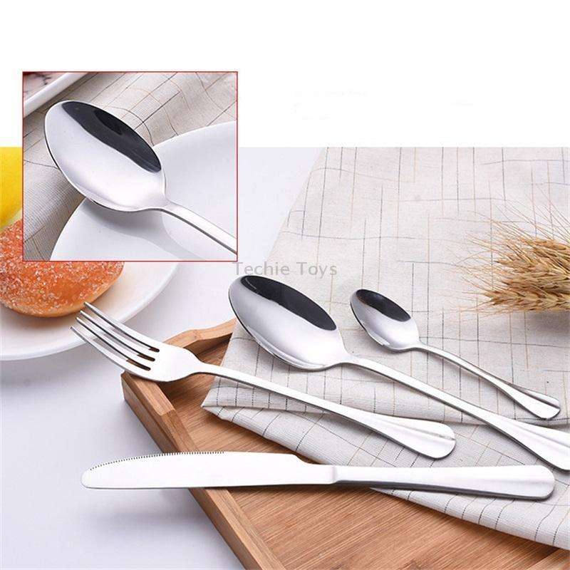 20 in 1 Stainless Steel Cutlery Steak Cutlery Set, Specification: True Color