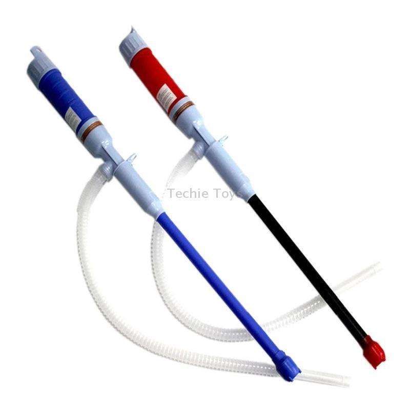 58cm Short Electric Oil Pump Oil Pipe Automotive Supplies Water Pump Oiler(Red)
