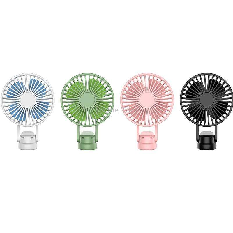 F1 USB Portable Lazy Hanging Neck Fan Mini Folding Handheld Fan(White)