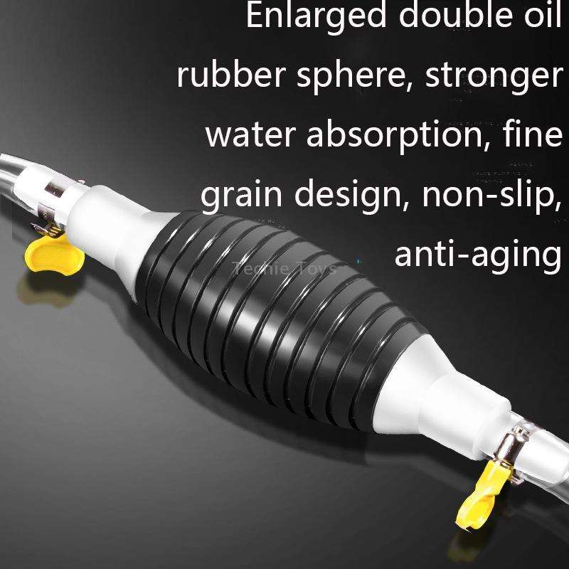 D05 2 PCS Manual Car Oil Pump Truck Fuel Tank Deflector Oil Suction Pipe, Color Classification: 1 Me