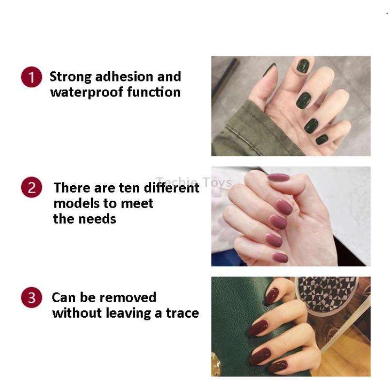 Ultra-thin 0.3mm Thick 100 Sheets Jelly Glue Nail Double-Sided Adhesive Film Yellow Glue Nail Sticke