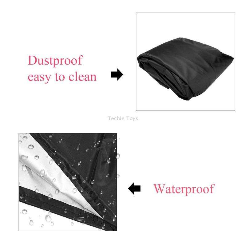Shovel Lawn Mower Cover UV Fallen Leaves Protection Cover, Size: 183x137x117cm