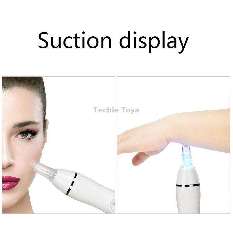 SC180 Diamond Micro-carved Dermabrasion Facial Cleansing Blackhead Pore Cleaner(UK Plug)