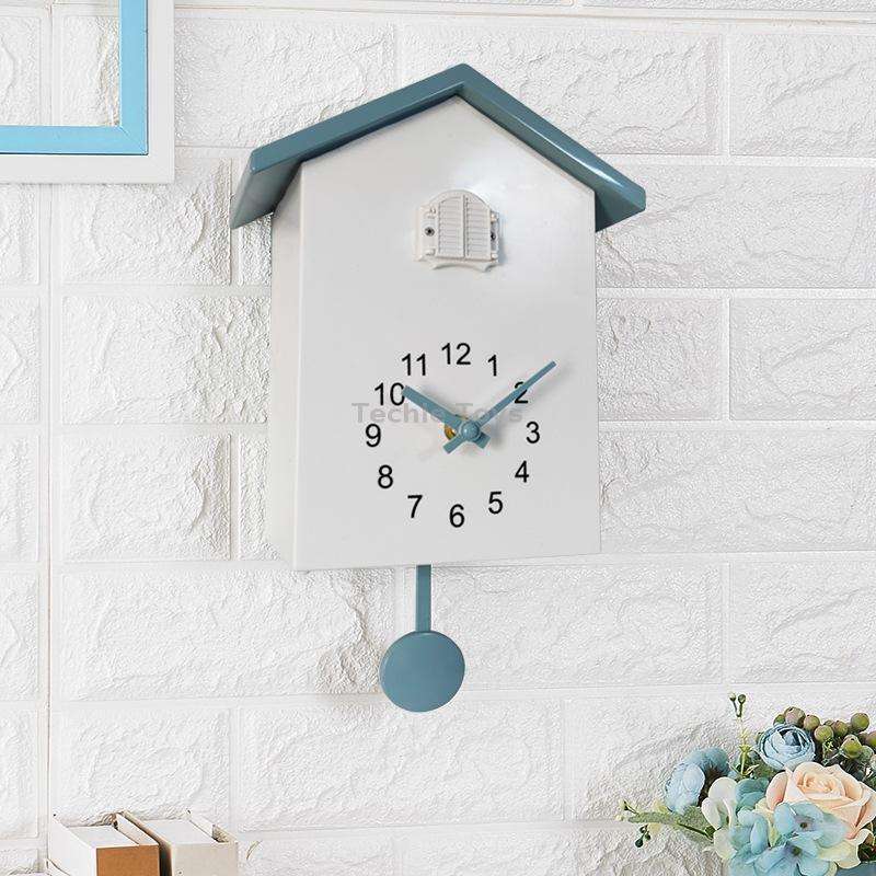 T60 Cuckoo Clock The Bird Reports On The Hour Clock, Colour: Gray Top