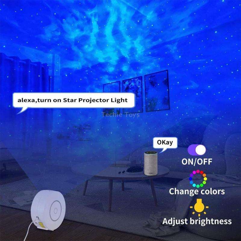 SK20 Laser Full Star Night Lamp LED Starry Lamp APP Graffiti Intelligent Control Laser Projector Lam