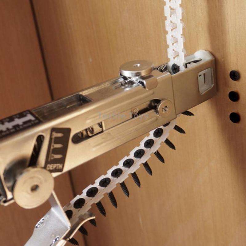 JieLi Chain Belt Screw Converter Electric Screwdriver On Gypsum Board Tool With 50 Chains Strap