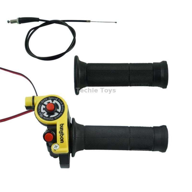 Bungbon KDJ-001 Motorcycle Modification Accessories Off-Road Vehicle Accelerator Handlebar Cover(Yel