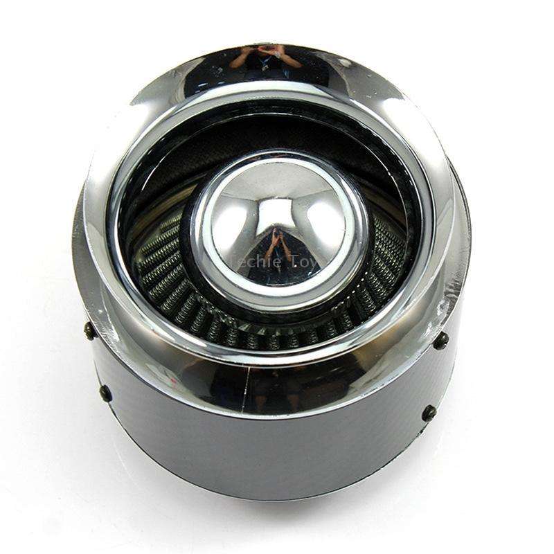 013 Car Universal Modified High Flow Carbon Fiber Mushroom Head Style Air Filter, Specification: Med