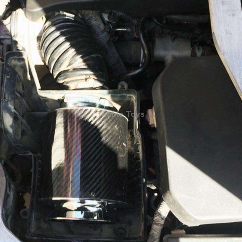 013 Car Universal Modified High Flow Carbon Fiber Mushroom Head Style Air Filter, Specification: Lar