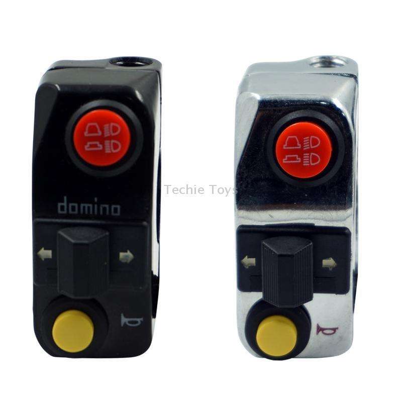 Motorcycle Modification Aluminum Alloy Handle Switch High Low Beam Light Turn Signal Horn Control Sw
