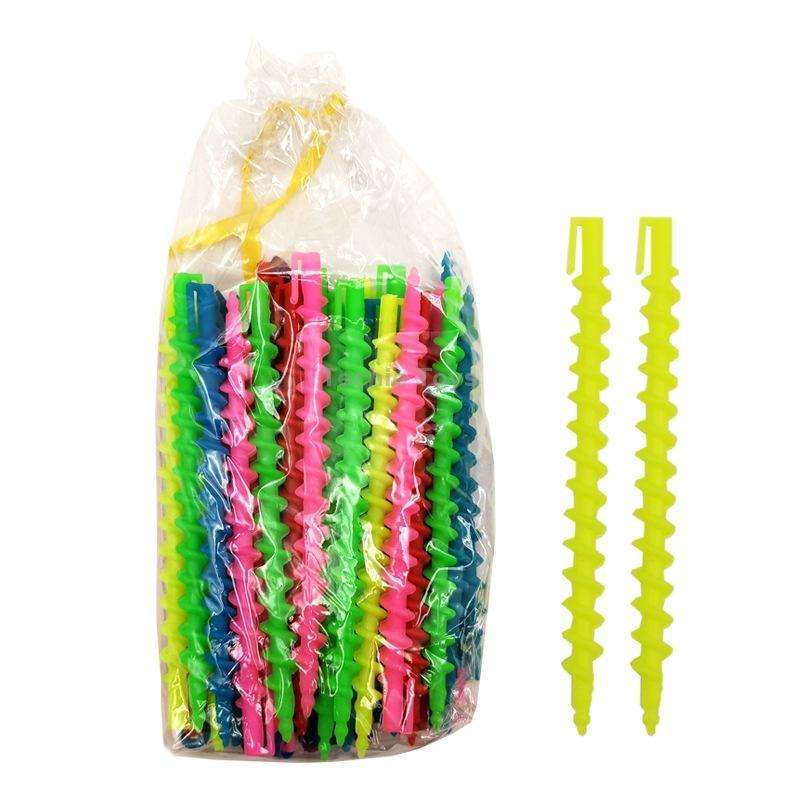 3 Sets Hairdressing Curly Hair Perm Cold Perm Screw Bar Hair Salon Supplies Color Random Delivery, S