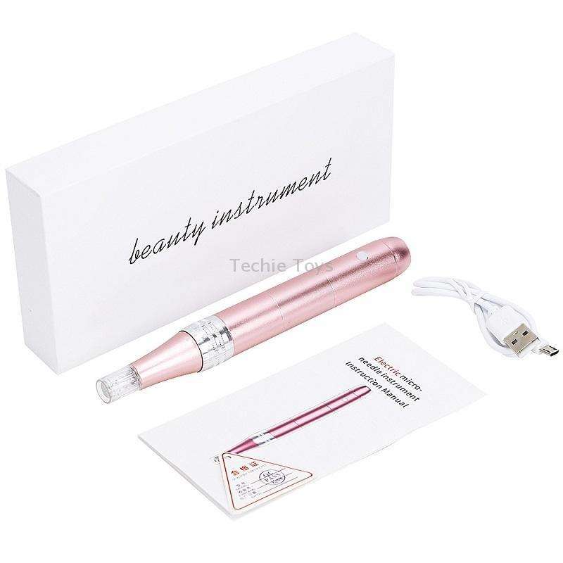 Microcrystalline Nano Electric Importer Micro-Needle Freckle Removal Beauty Instrument, Colour: Rlec