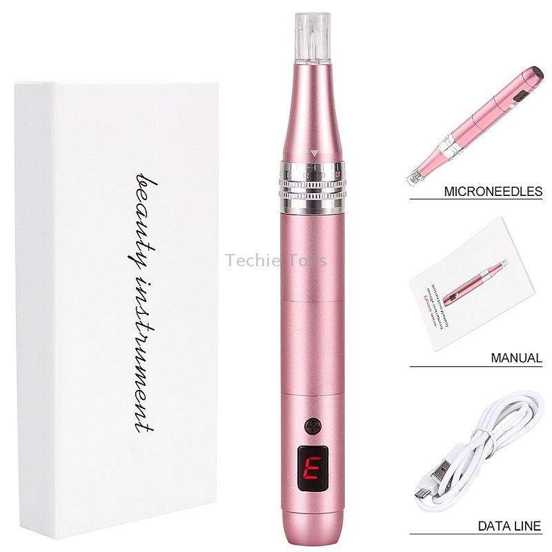 Microcrystalline Nano Electric Importer Micro-Needle Freckle Removal Beauty Instrument, Colour: Rlec