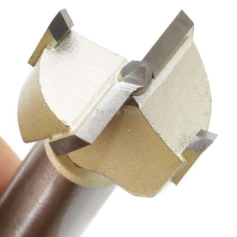 38mm Woodworking Drill Bit Hole Opener Round Lengthened Wooden Door Drill