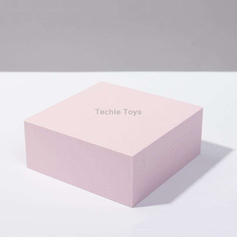 8 PCS Geometric Cube Photo Props Decorative Ornaments Photography Platform, Colour: Small Light Pink