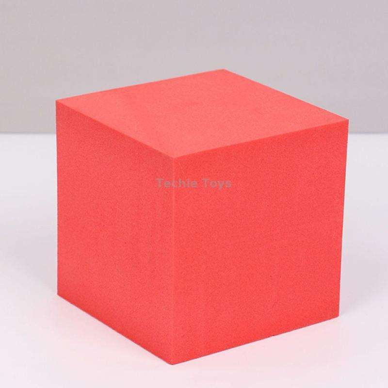 8 PCS Geometric Cube Photo Props Decorative Ornaments Photography Platform, Colour: Large Red Square