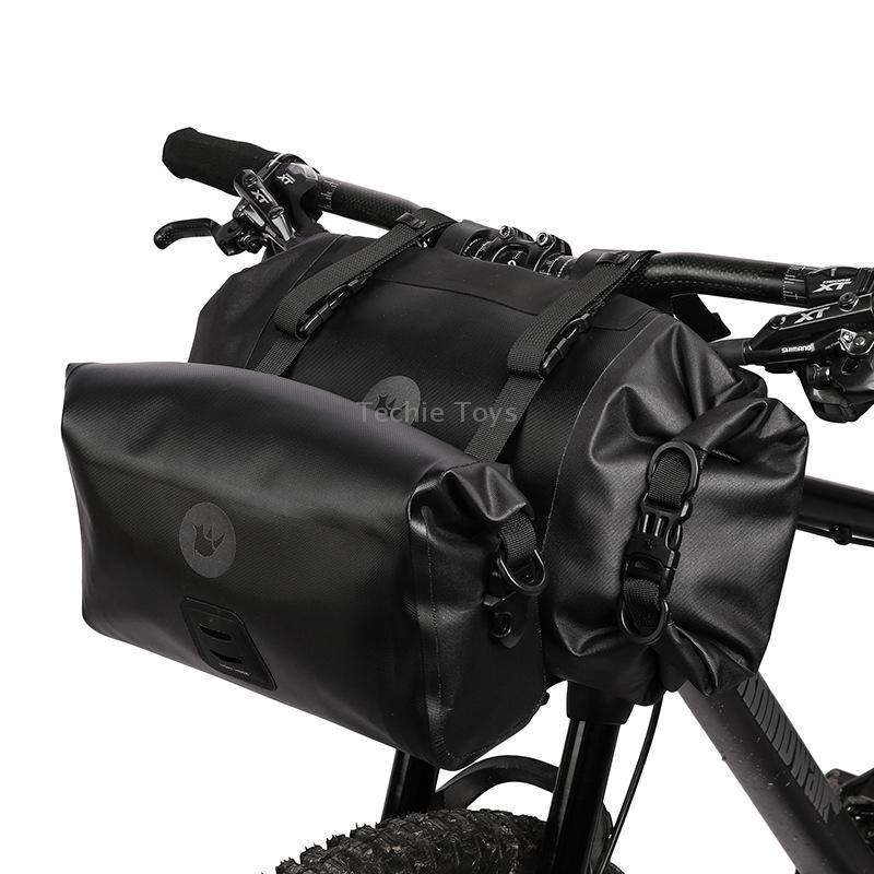 Rhinowalk X21998 Full 12L Waterproof Large Capacity Front Hanging Bag Off-Road Long-Distance Cycling