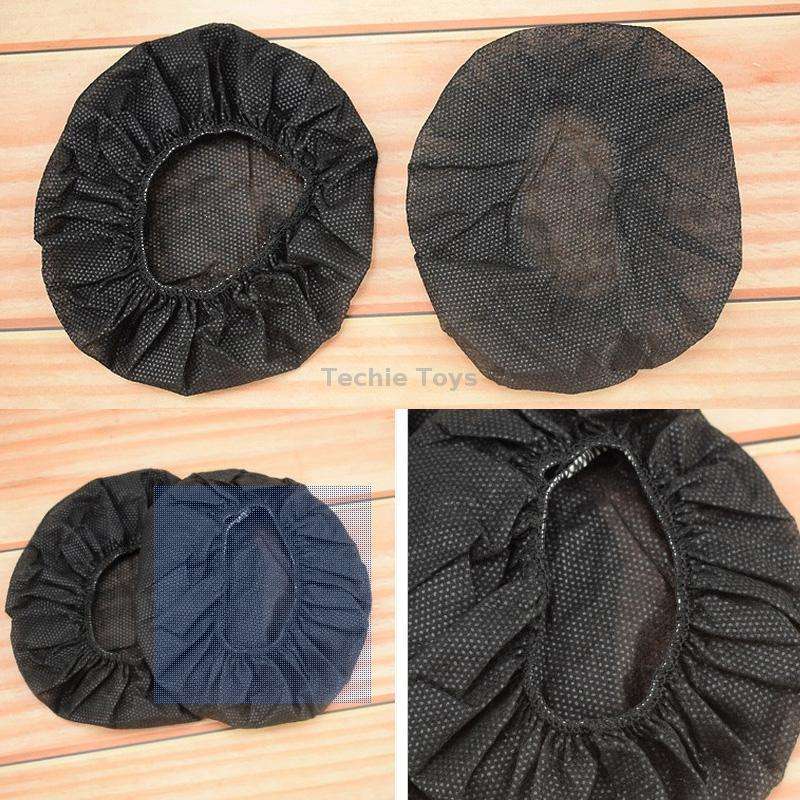 50 Pairs Earphone Disposable Dust Cover Game Headset Non-Woven Protective Cover(50 Pairs of Independ