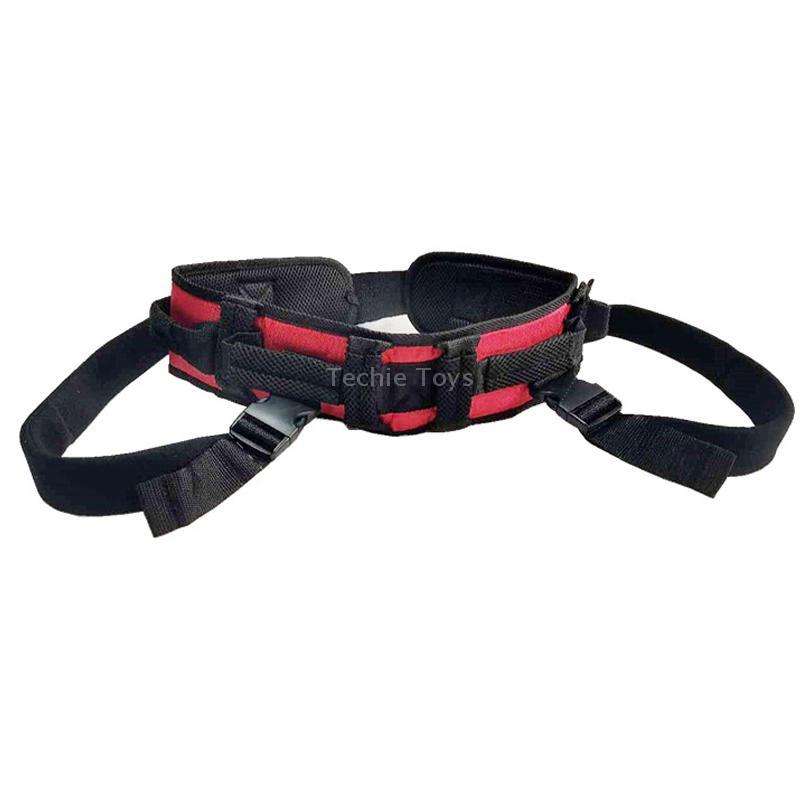 Adult Toddler Belt Anti-Fall Get Up And Shift Belt, Specification: L(Red Black)