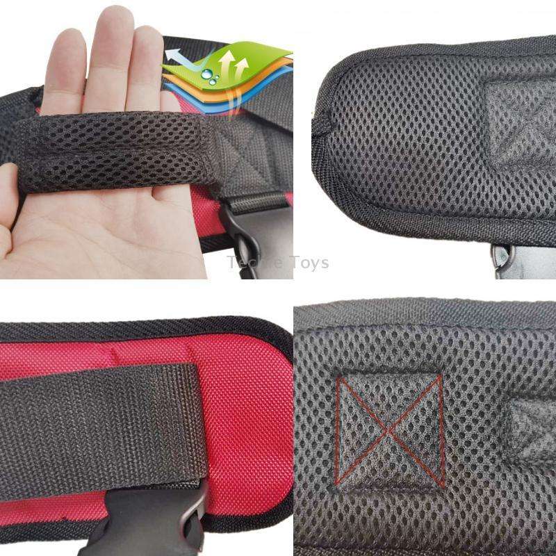 Adult Toddler Belt Anti-Fall Get Up And Shift Belt, Specification: L(Red Black)