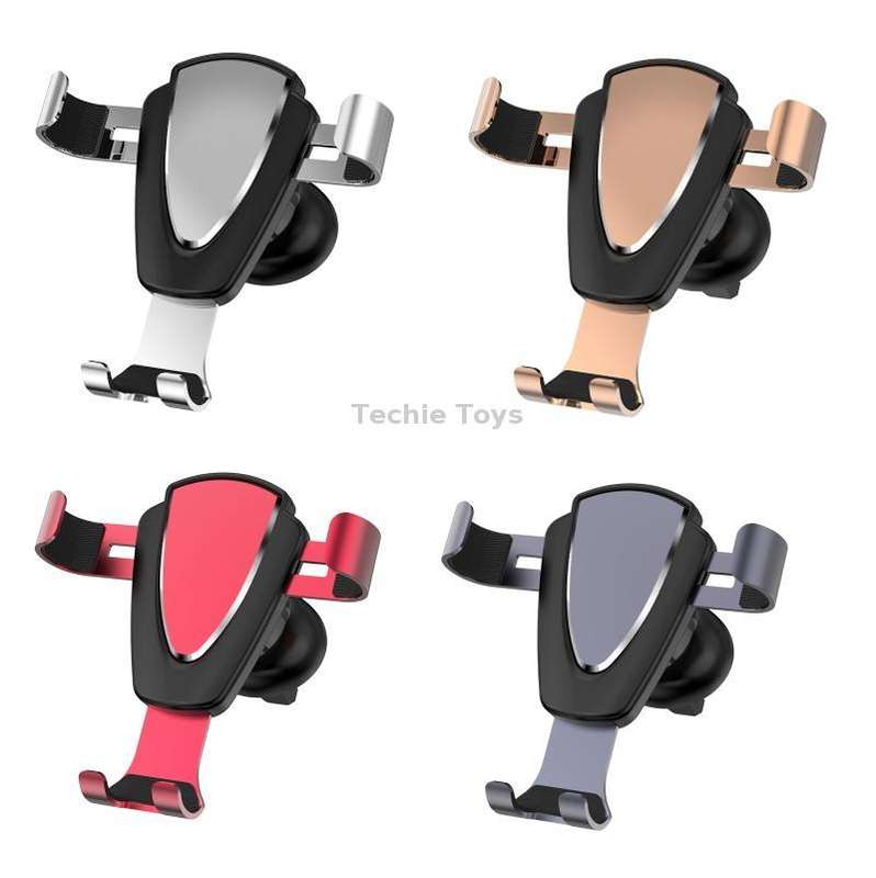Multifunctional Mobile Phone Holder With Car Air Outlet Car Navigation Support Frame(Dark Gray)
