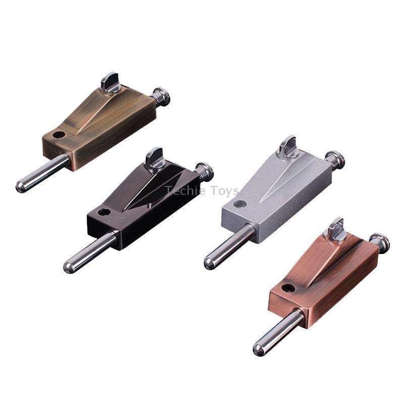 KDS-A013 Zinc Alloy Rotary Door Latch Lock Surface Mounted Spring Rotary Latch Lock, Specification: