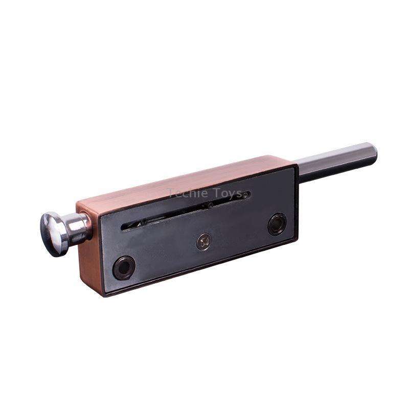 KDS-A013 Zinc Alloy Rotary Door Latch Lock Surface Mounted Spring Rotary Latch Lock, Specification: