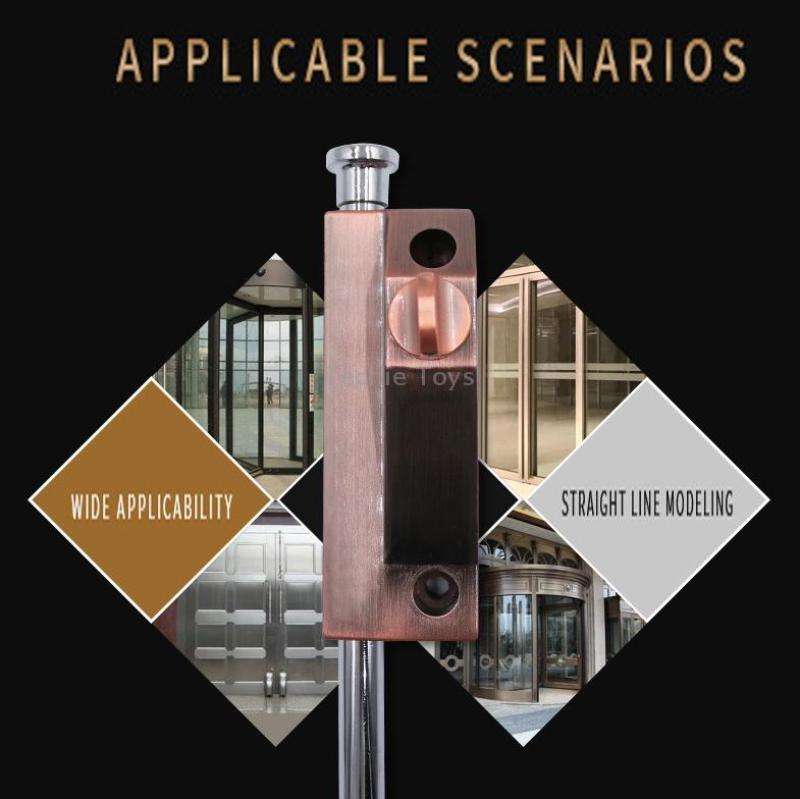 KDS-A013 Zinc Alloy Rotary Door Latch Lock Surface Mounted Spring Rotary Latch Lock, Specification: