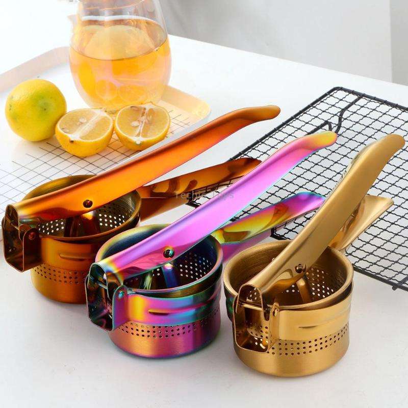 Stainless Steel Manual Juicer Detachable Juicer Commercial Large Capacity Fruit Juicer Magic Colorfu