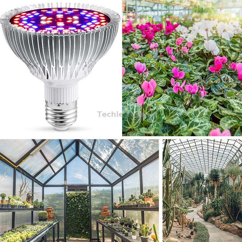 LED Plant Growth Lamp Full-Spectral E27 Plant Fill Light, Power: 30W 40 Lamp Beads