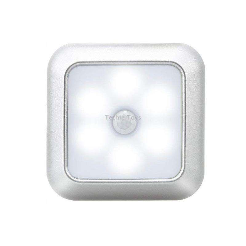 1143 Human Body Sensation Night Light Smart Home Sensing Lights, Light color: Silver White Light