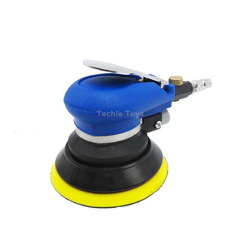 Pneumatic Sandpaper Machine Car Polishing Machine Grinding Machine Waxing Machine, Model: 6inch Regu