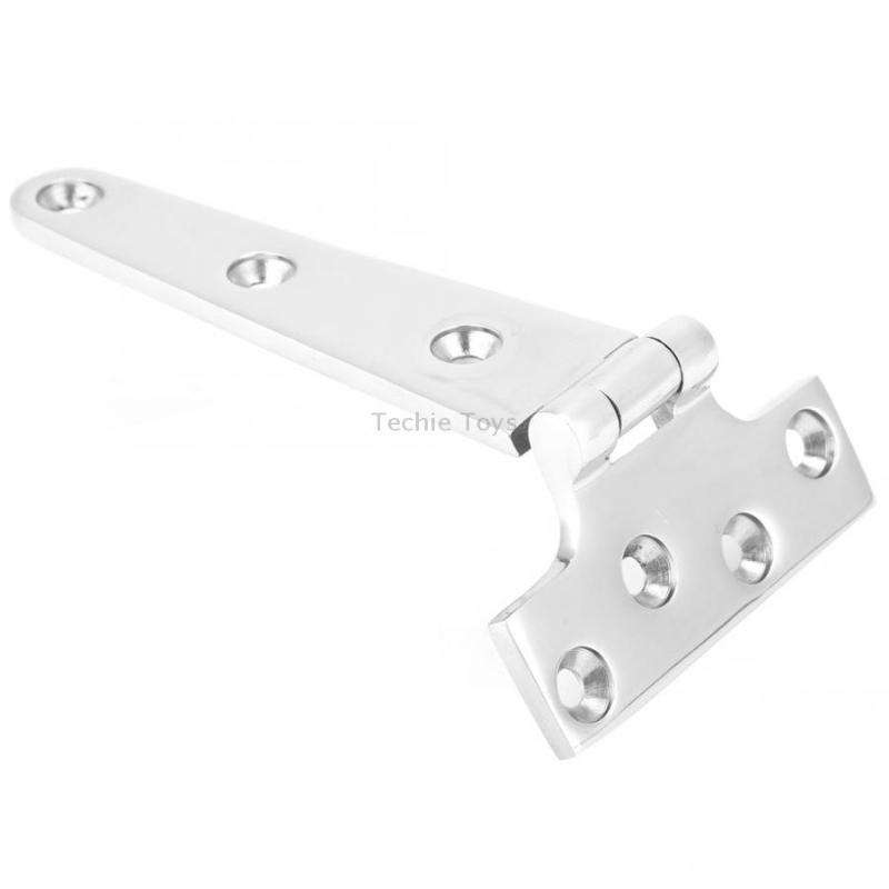 T-Shaped Hinge Thickened Stainless Steel Cabinet Glass Door Hinge, Specification: 100x54x4.8mm