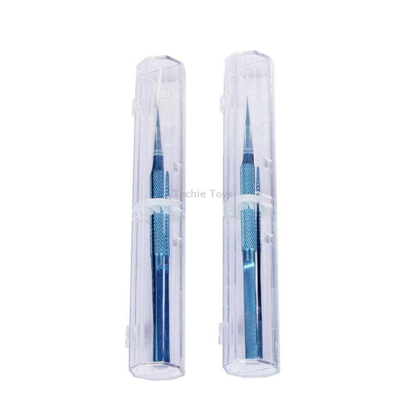 Kaisi Titanium Alloy Tweezers Repair Fingerprint Fly Line Phone Motherboard Precise Antimagnetic Ele