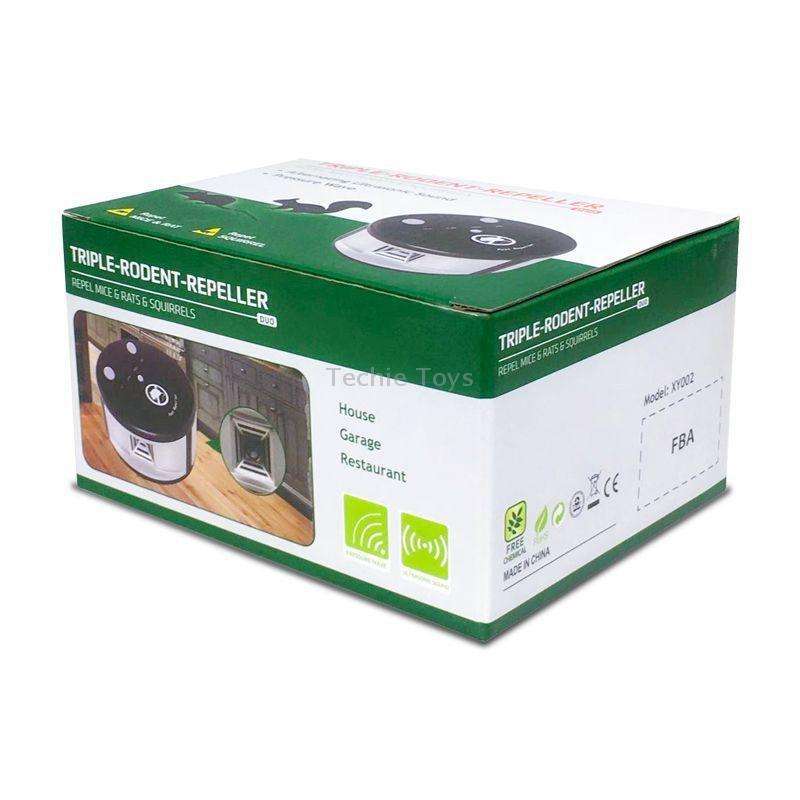 XY-022 Indoor Ultrasonic Mouse Repellent Insect Repellent(EU Plug)