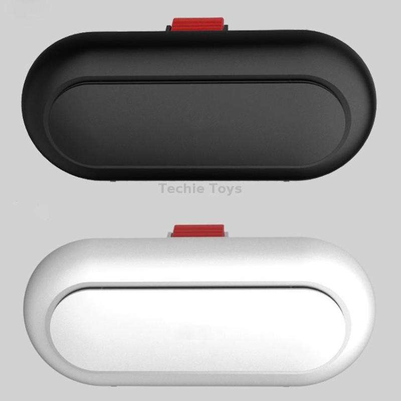 Car Glasses Case Multi-Function Automobile Inner Visor Storage Card(Black)