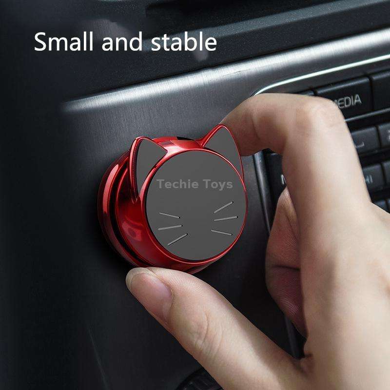 Multifunctional Magnetic Sticking Type Mobile Phone Car Holder(Black)