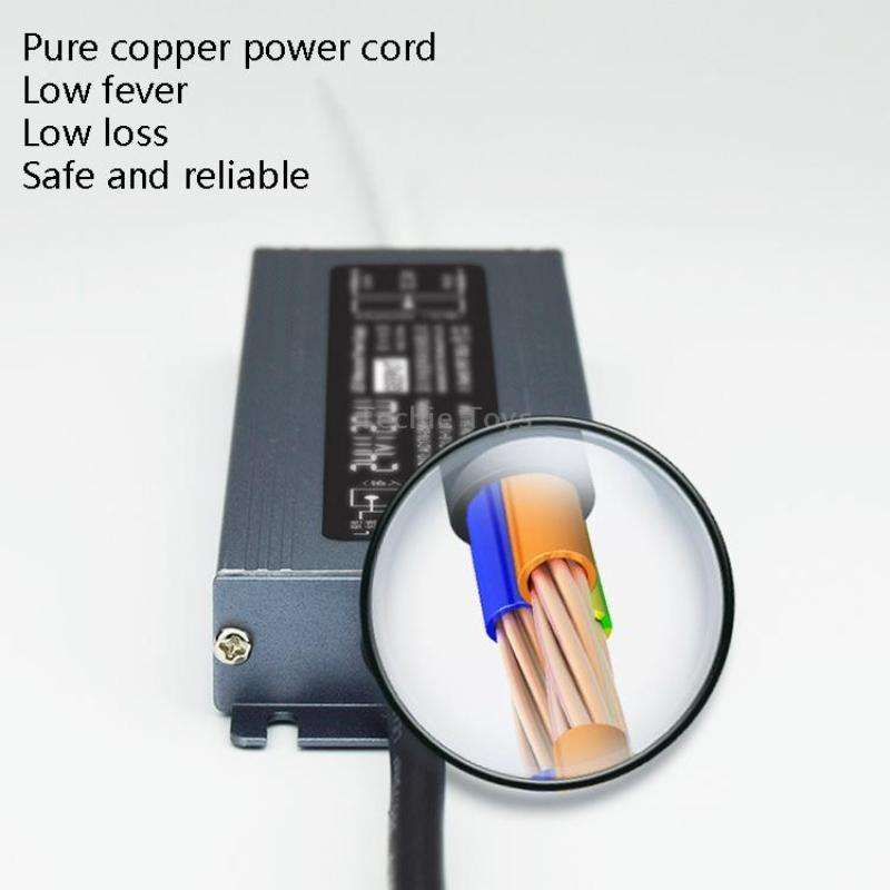 GEEPUT 220V To 24V LED Waterproof Power Supply Switch Transformer, Model: 10.42A 250W