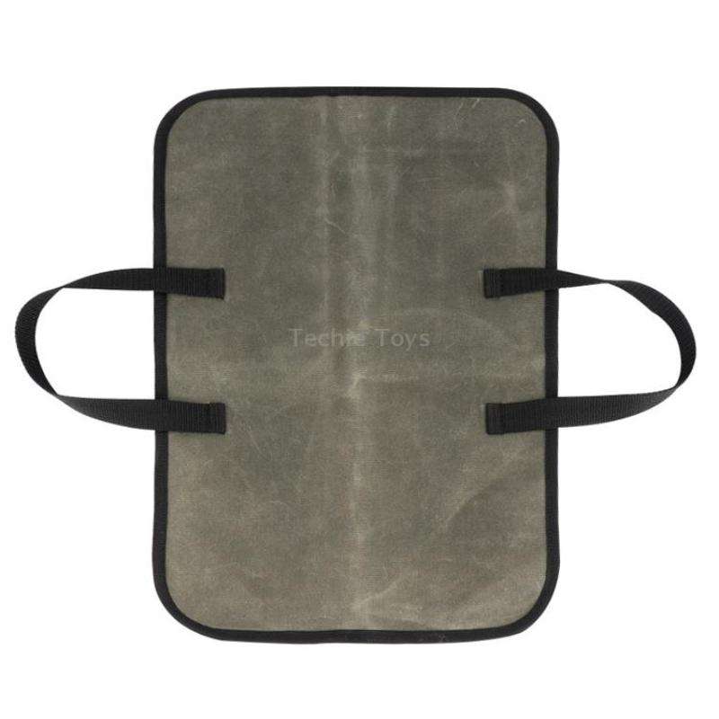 Chef Knife Storage Bag Canvas Knife Handbag(Army Green)