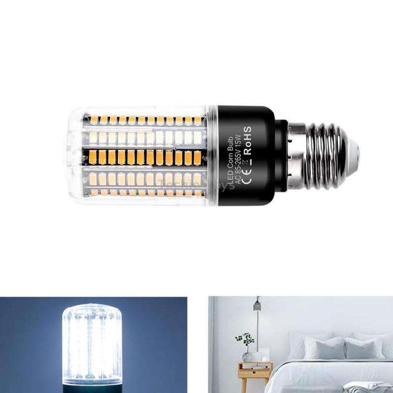 15W 5736 LED Corn Light Constant Current Width Pressure High Bright Bulb(E27 White)