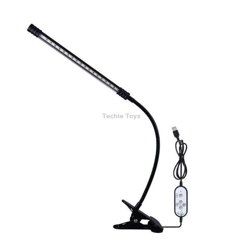LED Plant Lamp Full Spectroscopy Natural White Remote Control Dimming Plant Growth Lamp, Power: 9W S