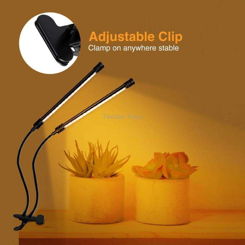 LED Plant Lamp Full Spectroscopy Natural White Remote Control Dimming Plant Growth Lamp, Power: 9W S