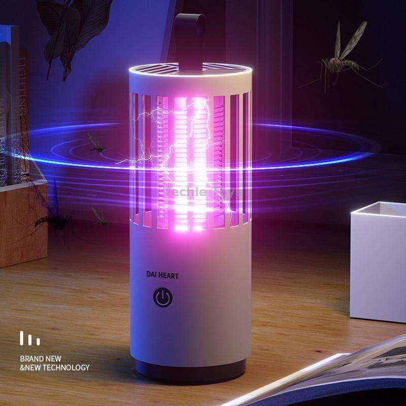 DAI HEART Electric Mosquito Killer Lamp Outdoor Household Photocatalyst Mosquito Killer,Style: Recha