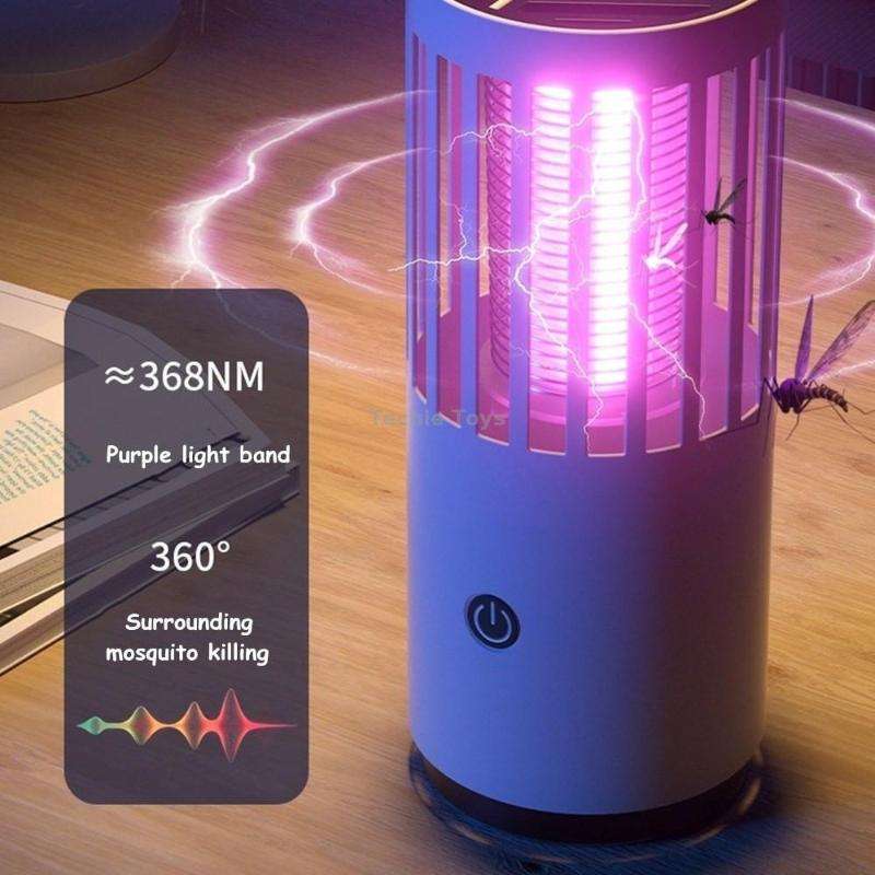 DAI HEART Electric Mosquito Killer Lamp Outdoor Household Photocatalyst Mosquito Killer,Style: Recha