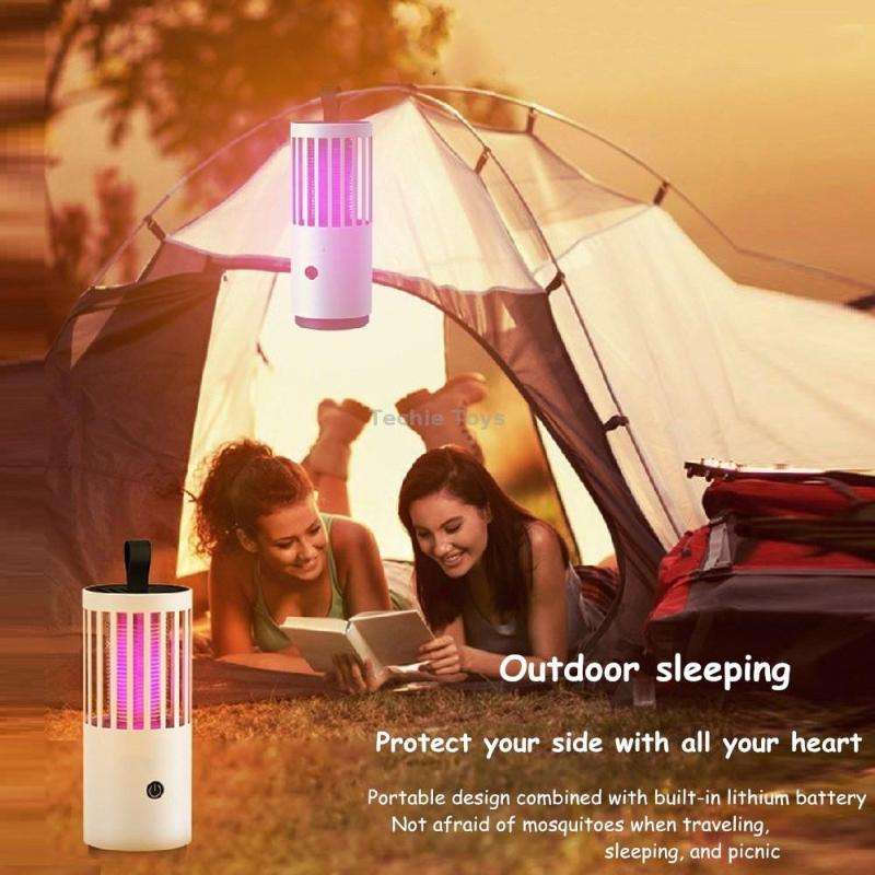 DAI HEART Electric Mosquito Killer Lamp Outdoor Household Photocatalyst Mosquito Killer,Style: Recha